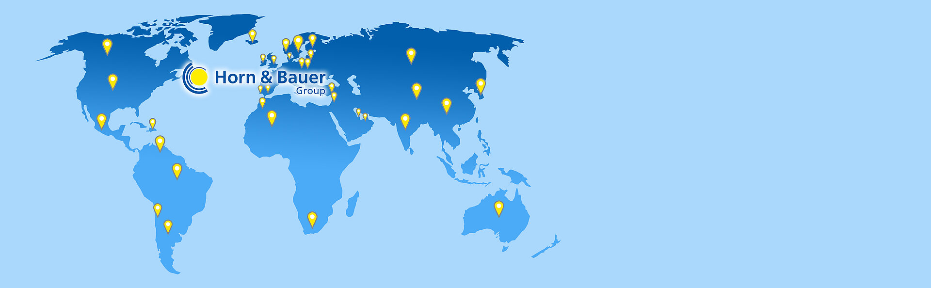 Nous sommes implantés à l'international <br>et servons nos clients dans le monde entier